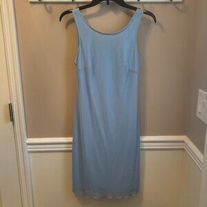 UP FRONT Glitter Dress Size M (Juniors) in color Baby Blue